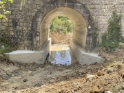 Réparation affouillement de pont - Bessas